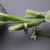 SOHI Women's Silver Cross Finger Ring - 2 of 3