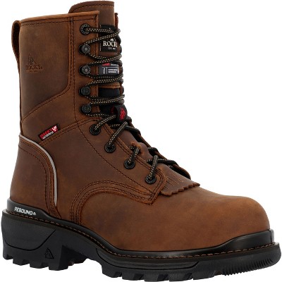 Men's Rocky Rams Horn Logger 800G Insulated Work Boot