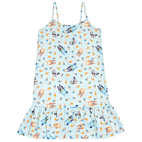Bluey Bingo Muffin Toddler Girls 4 Pack T-Shirts Toddler to Little Kid
