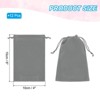 Unique Bargains Velvet Drawstring Pouch Wedding Favor Party Birthday Festivals Gift Packaging Bag 12 Pcs - 2 of 3