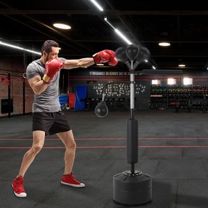 Garvee Boxing Speed Trainer, Freestanding Punching Bag 360¡ã Spinning Bar with Reflex Speed Balls & Gloves - 1 of 4