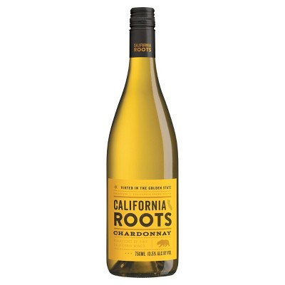 Chardonnay White Wine - 750ml Bottle - California Roots&#8482;