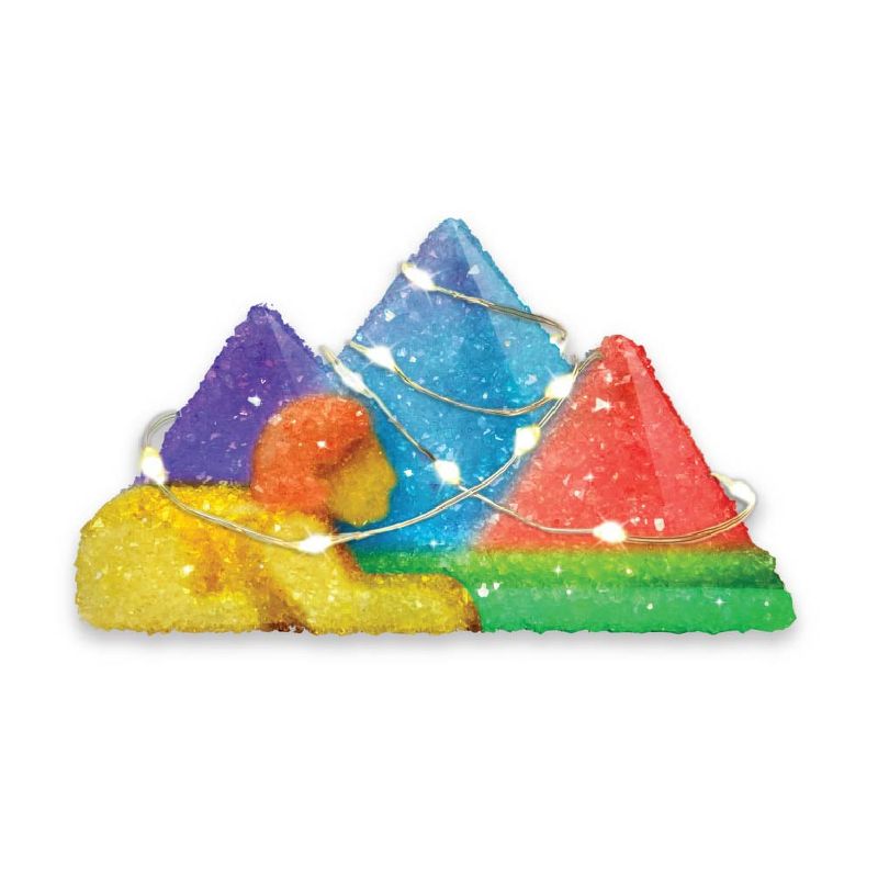 Eastcolight Crystal Growing Kit of World Landmark Collection - Sphinx & Pyramid (Egypt), Grow Crystal Science Experiments Toys for Kids, 2 of 4