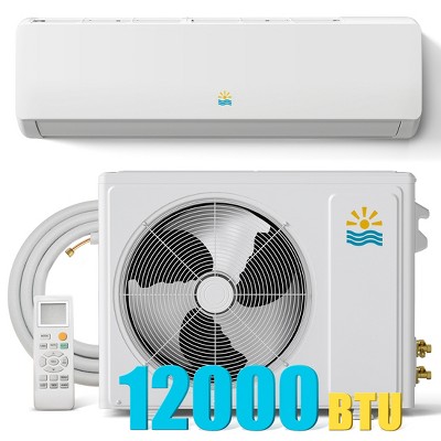 Etust 12000 BTU Mini Split AC/Heating System, 19 SEER2 Energy Efficient, 600 Sq.Ft Coverage, 115V