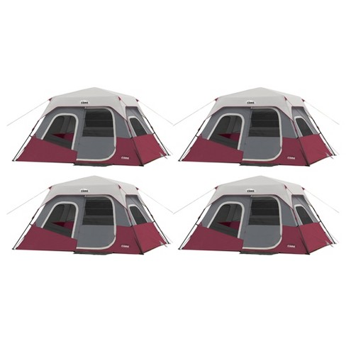 CORE 6 Person Lighted Instant Cabin Tent 11' x 9' –