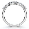 Pompeii3 2Ct TW Diamond Constellation Anniversary Ring 14k Gold or Platinum Lab Created - 2 of 4
