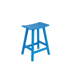 WestinTrends Outdoor Patio Adirondack Counter Height Stool Chair - 1 of 4