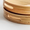 Plum & Post Jelani Cane Oval Decorative Trays Set of 2 - 4 of 4
