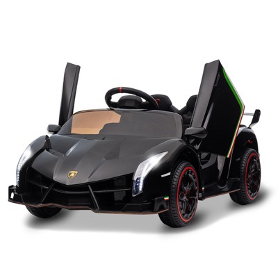 2 Seater Ride On Car for Kids, 12V Cruiser Car, Battery Powered Electric Car w/Remote Control,  LED Lights, Music Player, Gift for Boys Girls 3-8