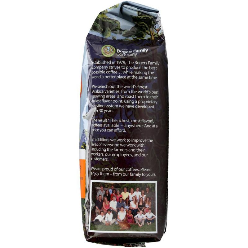 Organic Coffee Company Gorilla Decaf Ground Regular Roast - Case of 6/12 oz Bags, 4 of 7