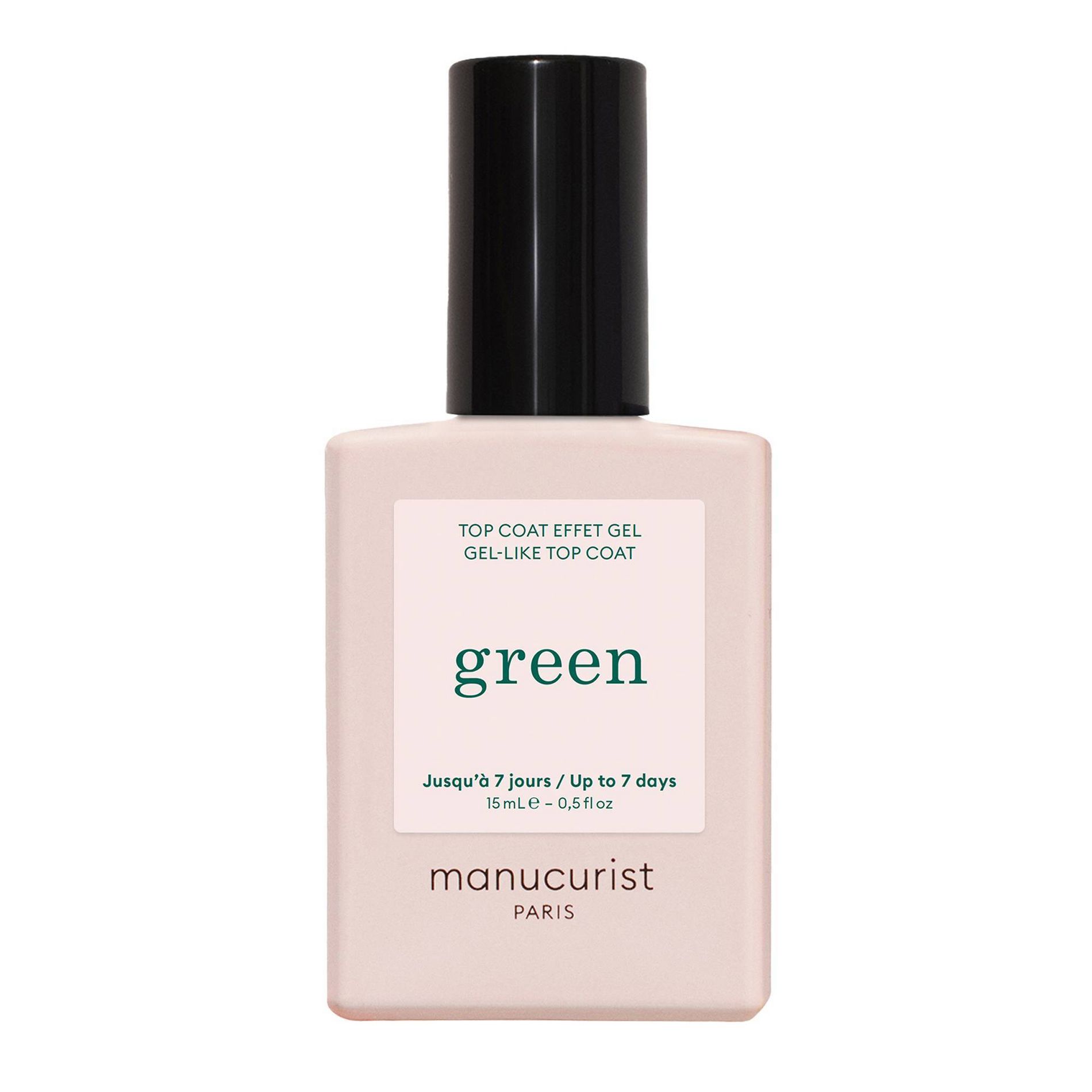 Manucurist Green Quick Dry Nail Polish with Gel-Like Finish - Top Coat - 0.51 fl oz - Beauty Studio