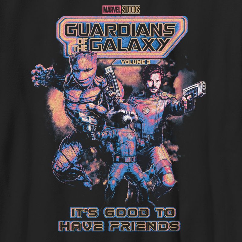 Boy's Guardians of the Galaxy Vol. 3 It's Good to Have Friends T-Shirt, 2 of 6
