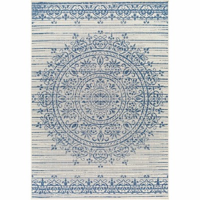 Hauteloom Honza Silver Blue Area Rug