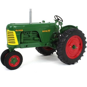 Spec Cast 1/16 Oliver Super 77 Narrow Front Tractor Red Wheels SCT478 - 1 of 4