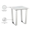 Meridian Furniture,Carlton Chrome End Table - 4 of 4