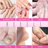 Portable Electric Nail Drill, Professional Nail File Kit for Acrylic, Gel Nails, Manicure Pedicure with Nail Drill Bits Sanding Bands Rose gold - 4 of 4