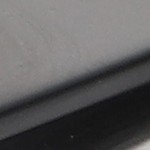 black, silver tone