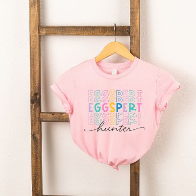 The Juniper Shop Eggspert Hunter Stacked Toddler Short Sleeve Tee