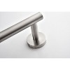 Ridstar 3-Pieces Bathroom Hardware Accessories Set with Towel Bar, Toilet Paper Holder & Bathrobe Towel Hooks-Silver - 4 of 4