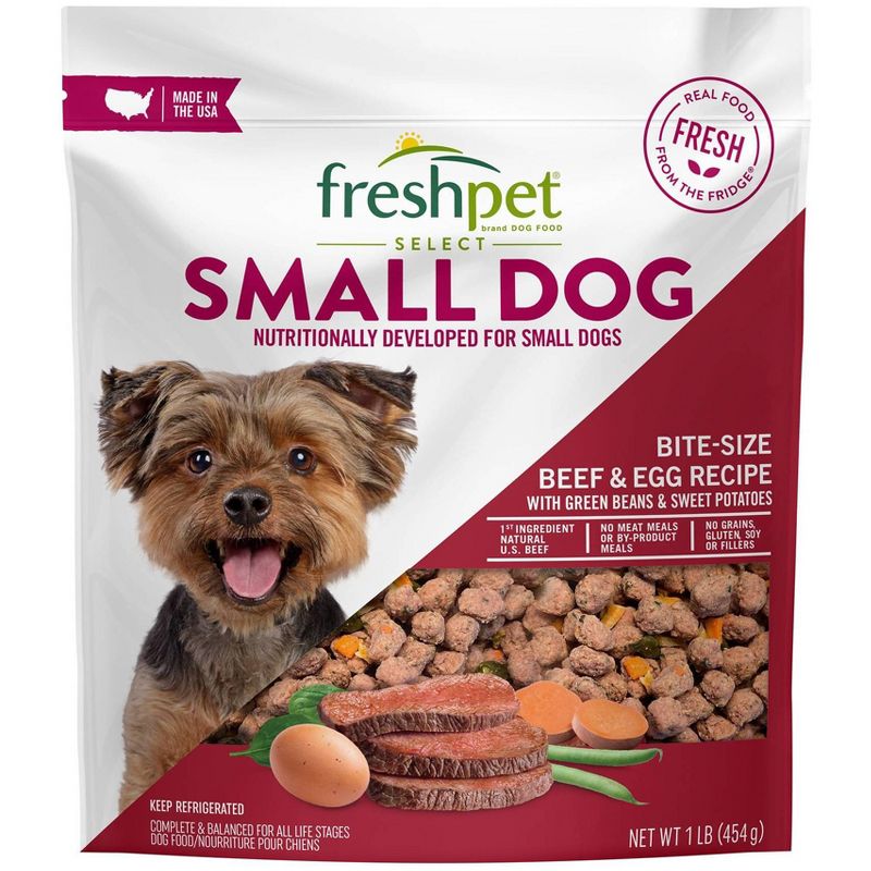 Freshpet Select Small Dog Beef Roasted Meals Wet Dog Food - 1lb, 1 of 5