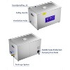 Commercial Ultrasonic Cleaner 15L,Professional Ultrasonic Cleaning Machine for Industrial Parts Cleaning Automotive and Mechanical Parts Manufacturing and Maintenance - 4 of 4