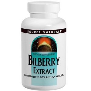 Bilberry Extract 100mg by Source Naturals, Inc.  -  30 Tablet - 1 of 1