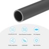 Unique Bargains Water Plumb DIY Crafts High Impact Rigid Round Pipes 8" Length - 3 of 4