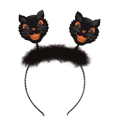 Beistle Vintage Halloween Cat Boppers, (4/Pkg) Multicolored