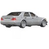 Mercedes-Benz 500 SEL Silver Metallic "The Fast and the Furious: Tokyo Drift" (2006) Movie Diecast Model Car by Hot Wheels - 3 of 3