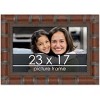 PosterPalooza | 23x17 Wide Bamboo Picture Frame, UV Acrylic, 4 Finishes - Brown, Black, Silver, and Natural - 2 of 4