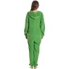 Just Love Womens One Piece Winter & Christmas Character Adult Bodysuit Hooded Pajamas - 3 of 4