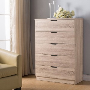 Vatros Five Drawers Storage Chest Cabinet - 1 of 4