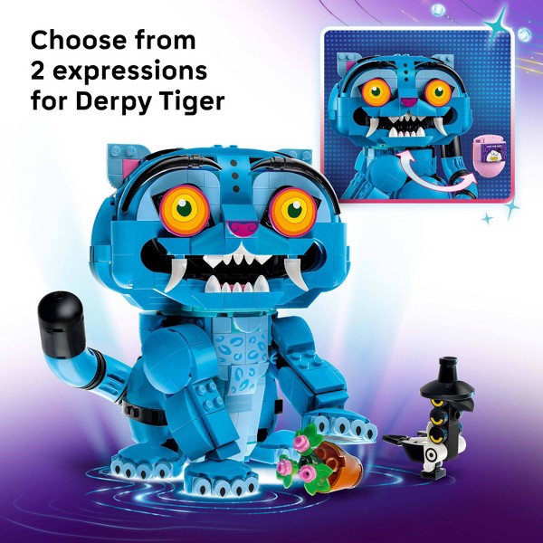 LEGO KPop Demon Hunters Tigre Derpy y Pájaro Sussie 72537 3