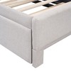 KTMBDW Daybed with Pop Up Trundle Bed, Twin Bed Frame, Sofa Day Bed with Strong Supports for Living Room, Bedroom, and Guest Room - 4 of 4