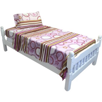 pink bed sheets target