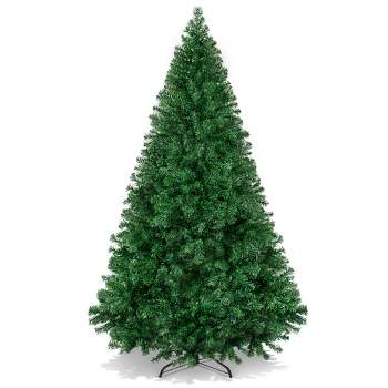 Best Choice Products Premium Hinged Artificial Christmas Pine Tree w/ Metal Base
