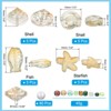 Unique Bargains Jewelry Making Craft Embellishments Ocean Animal Glass Beads - 2 of 4