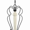 Craftmade Lighting Anna 5 - Light Chandelier in  Cottage White/Espresso - 2 of 4