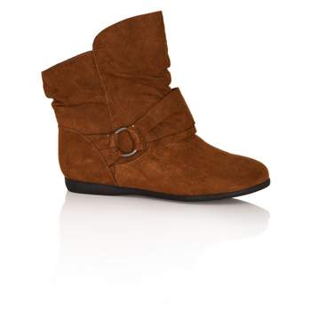 Women's WIDE FIT Serena Ankle Boot - chocolate | CLOUDWALKERS