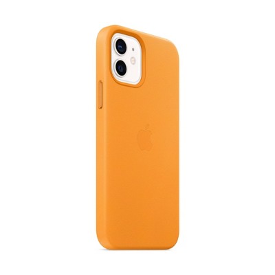 Apple iPhone 12 / 12 Pro Leather Case with MagSafe - California Poppy