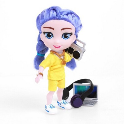 Ella Violet Hair Lime Outfit 5" Action Figure