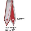 Allegra K Women's Skinny Ribbon Neck Scarf 34x4 inches(LxW) - 3 of 4