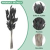 Unique Bargains Artificial Dried Flowers Realistic Look Pampas Bunny Tails Grass 17 Inch - 2 of 4