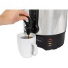 HomeCraft HCCU100SS 100-Cup Coffee Urn and Hot Beverage Dispenser with Dripless Faucet, Quick-Brewing, Stainless Steel - 4 of 4