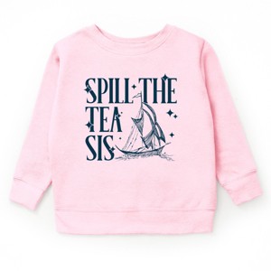 The Juniper Shop Spill The Tea Sis Boat Youth Sweatshirt - 1 of 3