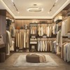 Aheaplus 96'' Floating Adjustable Closet Organizer,  Wall-mounted Closet System with Shelves and Hanging Rods - 4 of 4