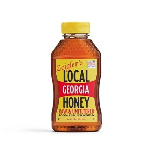 Zeiglers Raw & Unfiltered Local Georgia Honey -16oz - 1 of 4