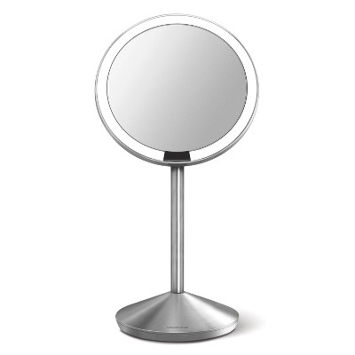 simplehuman 5" Stainless Steel Sensor Mirror - Brushed