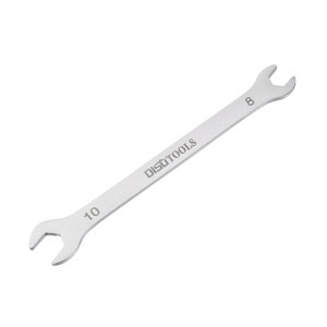 Unique Bargains 3cr13 Stainless Steel Chrome Plated Thin Metric Double Open-Ended Wrench - 1 of 4