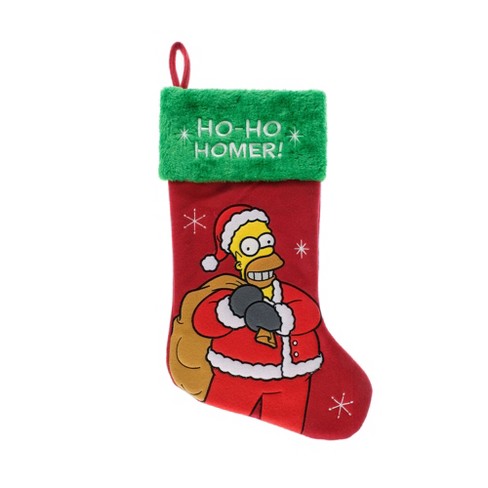 The Simpsons Applique Holiday Stocking 20" - image 1 of 4